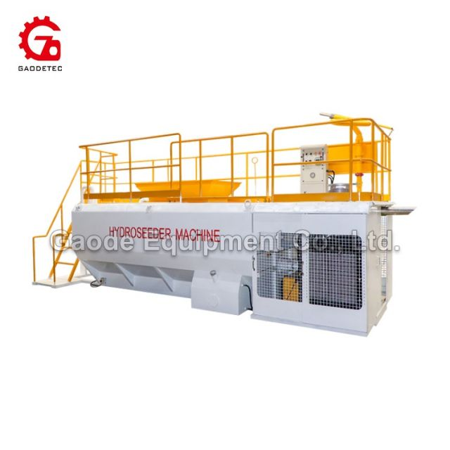 Gaodetec GHS08100 and GHS06100 Highway Green Grass Seed Spraying Hydroseeding Machine